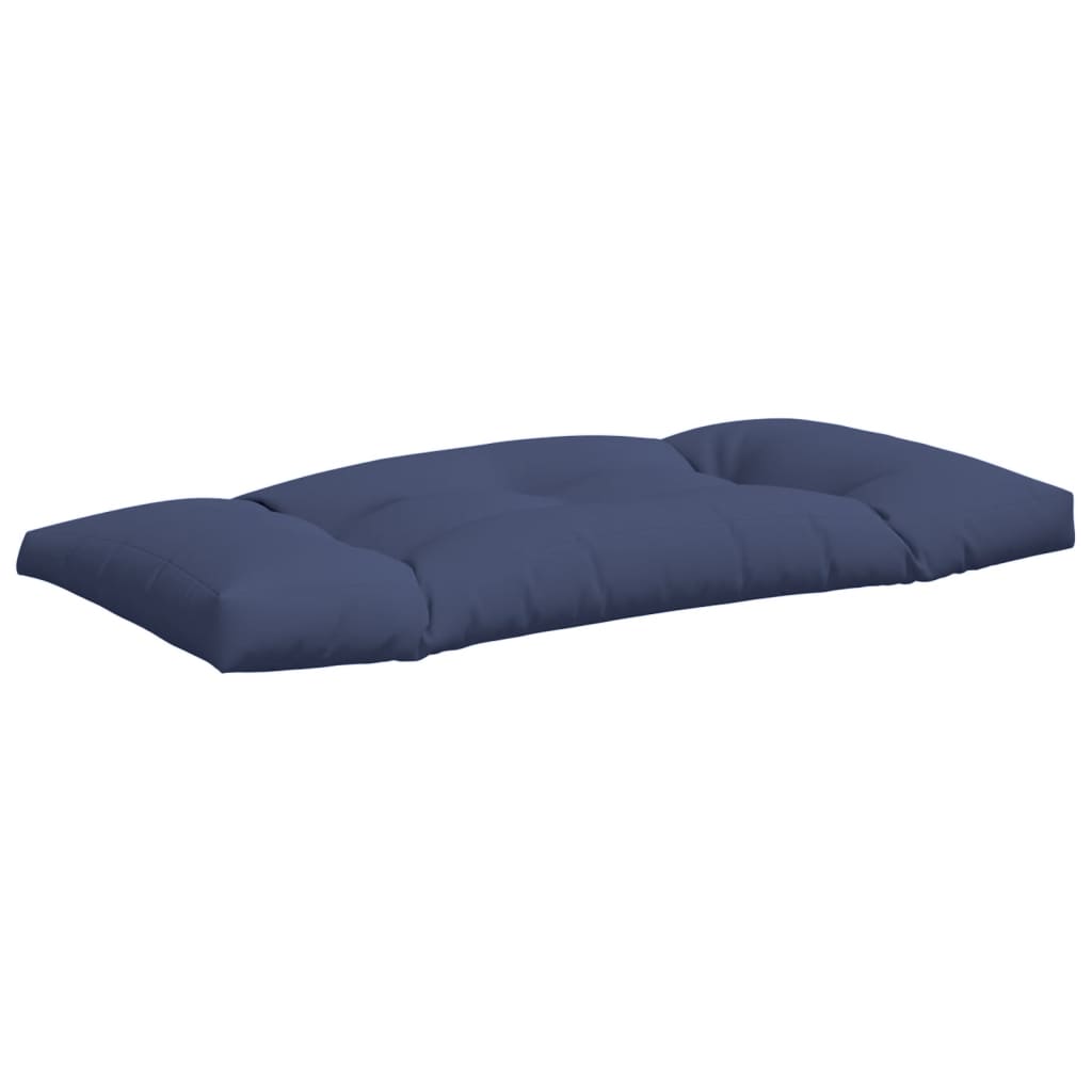 Coussins de palette 3 pcs Tissu Oxford bleu marine