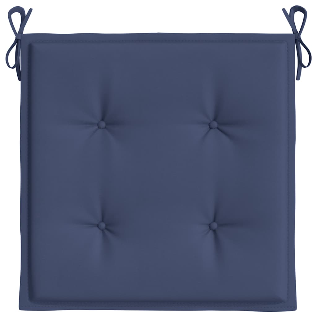 Pallet Cushions 4 pcs. Navy Blue 50x50x4 cm Oxford Fabric