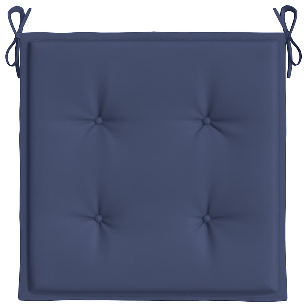 Pallet Cushions 6 pcs Navy Blue 50x50x4 cm Oxford Fabric