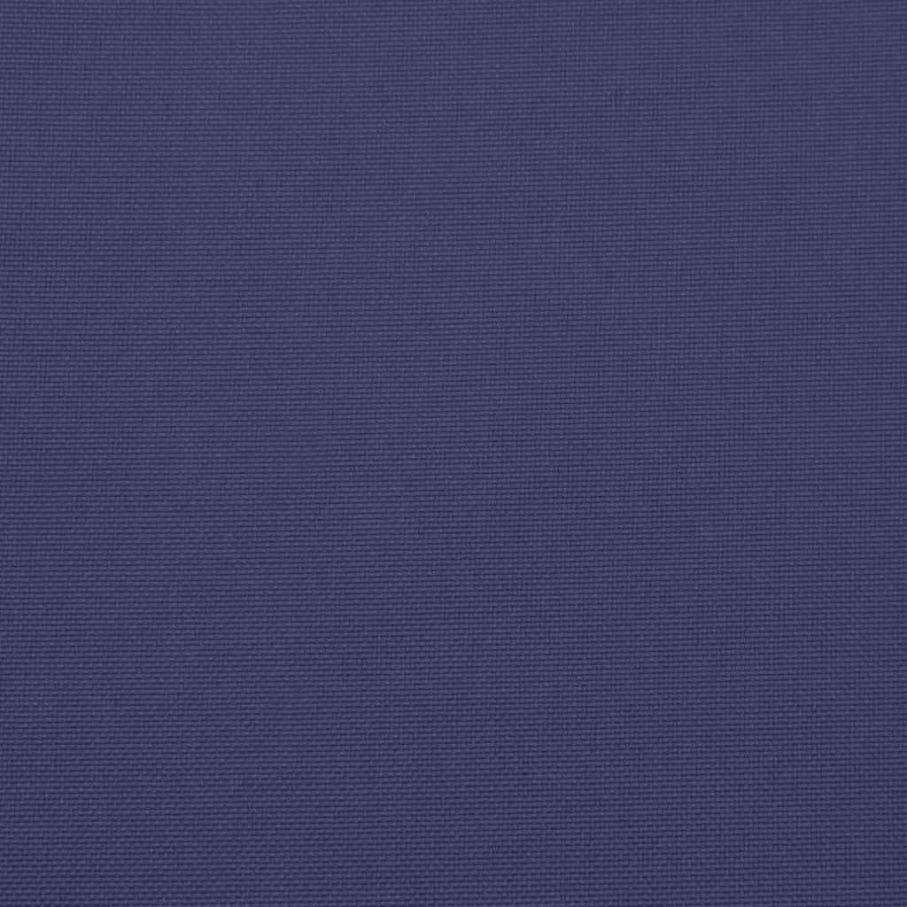 Coussin de transat bleu marine tissu Oxford