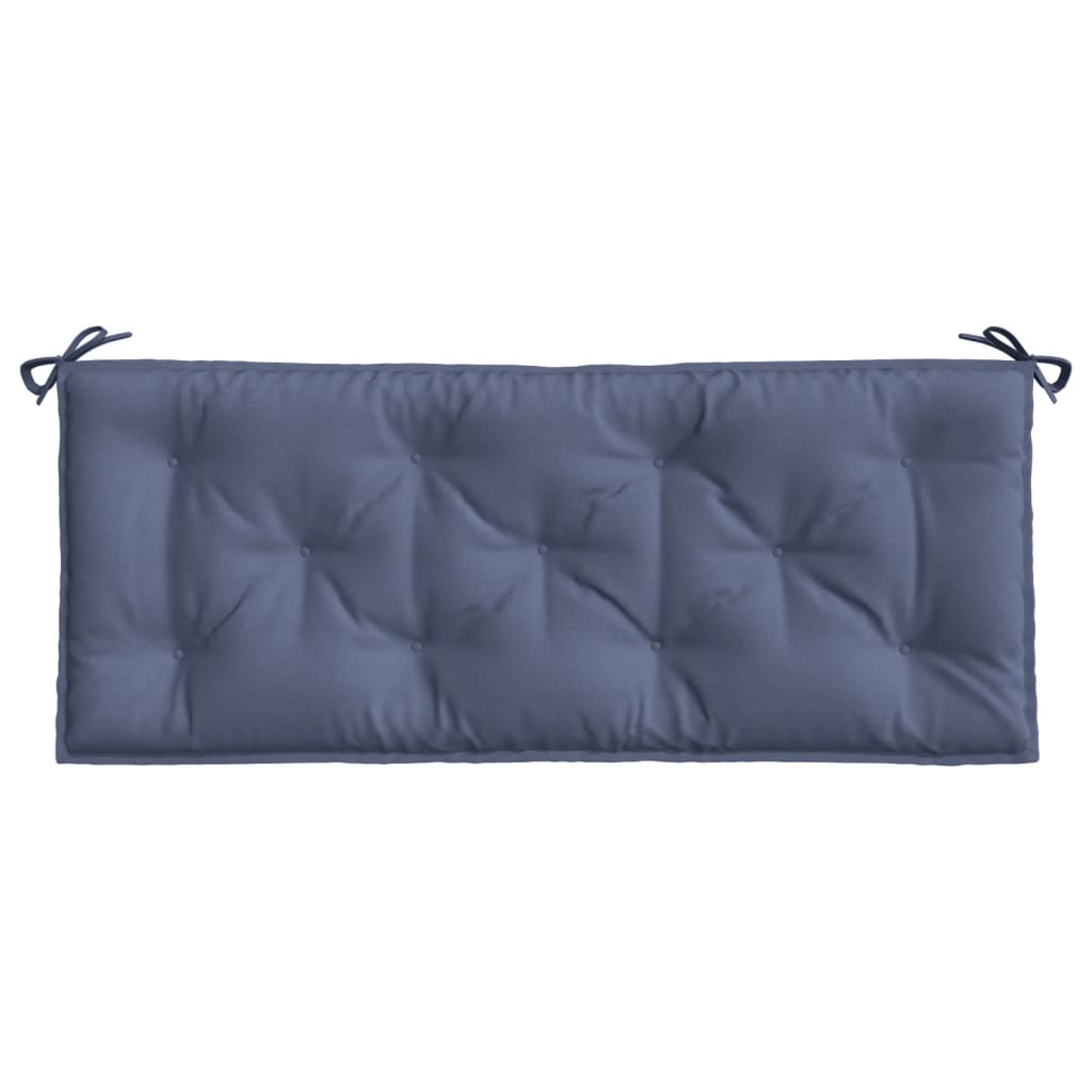 Garden Bench Cushion Navy Blue 120x50x7 cm Oxford Fabric