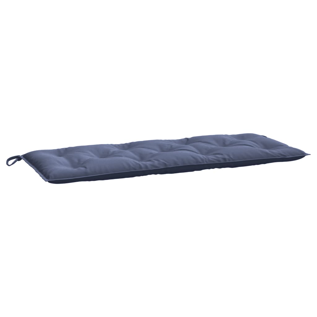 Garden Bench Cushion Navy Blue 120x50x7 cm Oxford Fabric