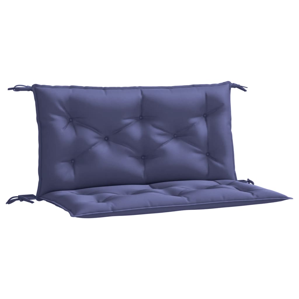 Garden Bench Cushions 2 pcs. Navy Blue 100x50x7 cm Oxford Fabric
