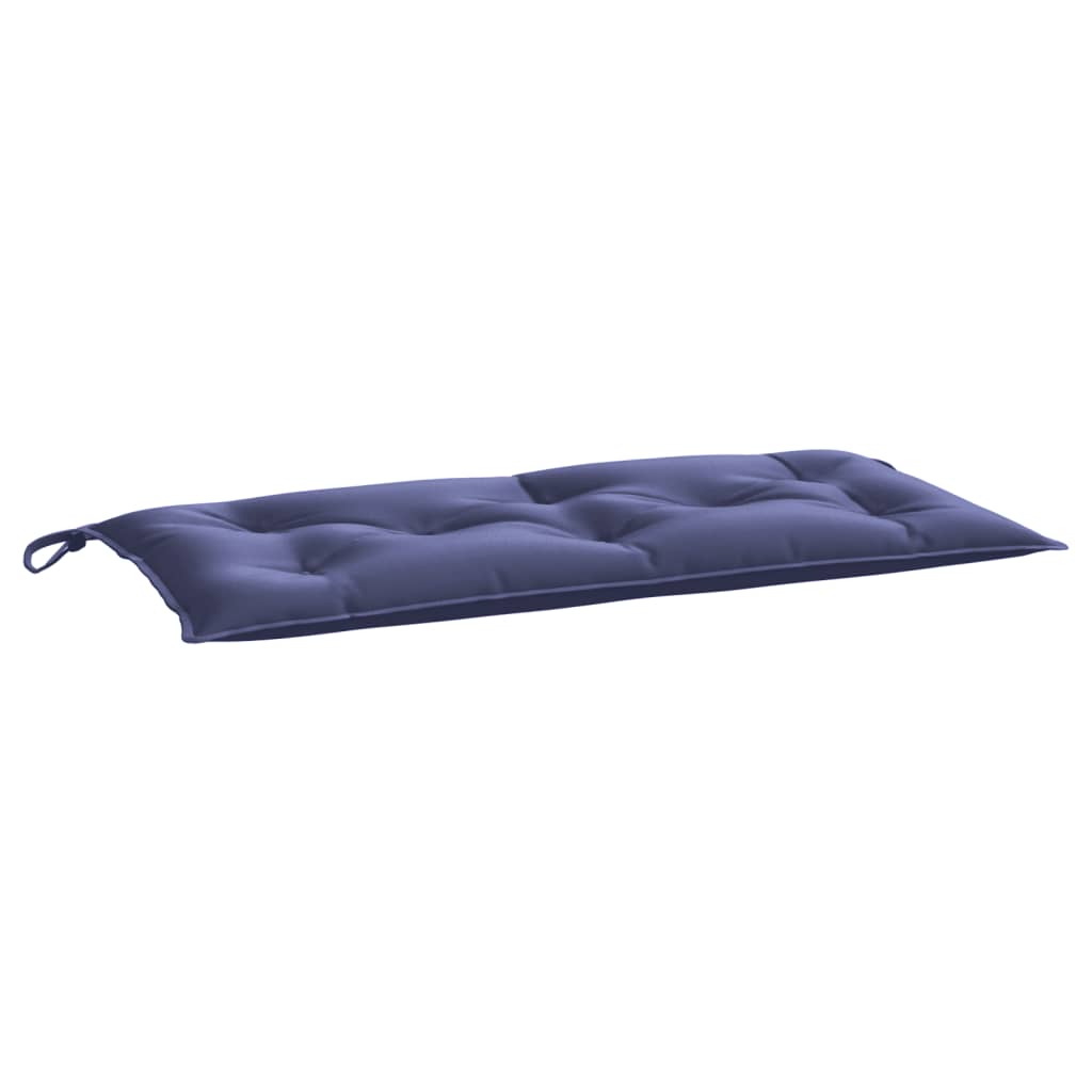 Garden Bench Cushions 2 pcs. Navy Blue 100x50x7 cm Oxford Fabric