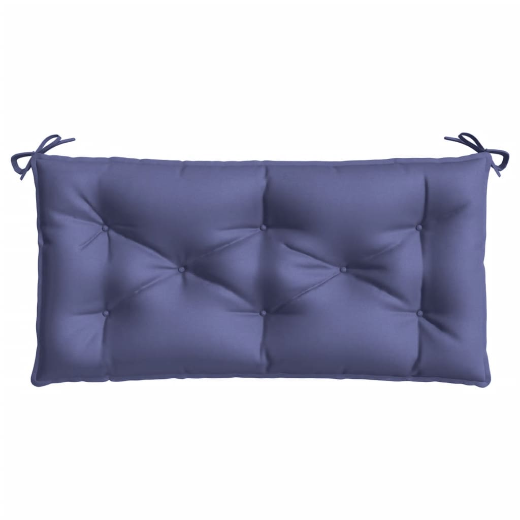 Garden Bench Cushions 2 pcs. Navy Blue 100x50x7 cm Oxford Fabric