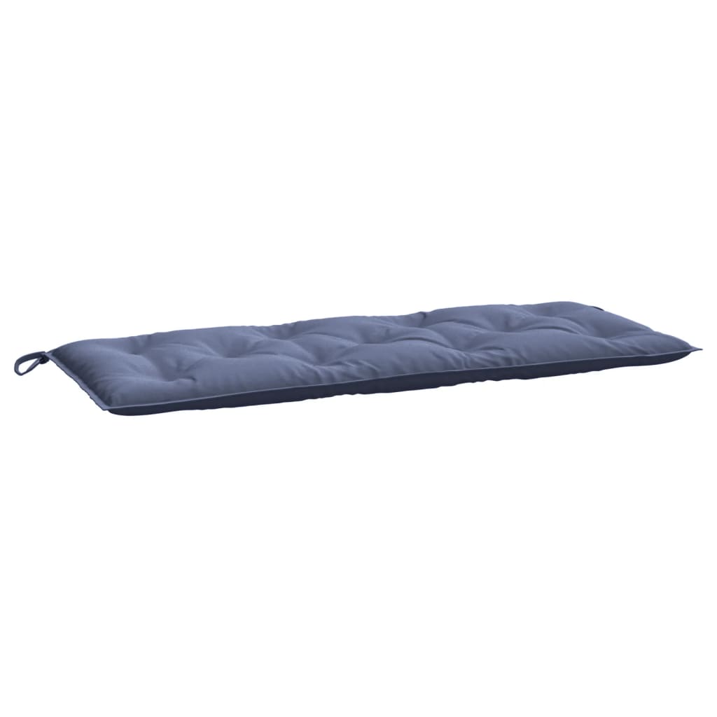 Garden Bench Cushions 2 pcs. Navy Blue 120x50x7 cm Oxford Fabric