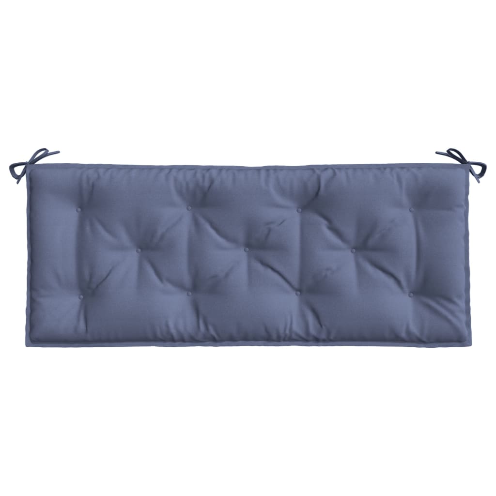 Garden Bench Cushions 2 pcs. Navy Blue 120x50x7 cm Oxford Fabric