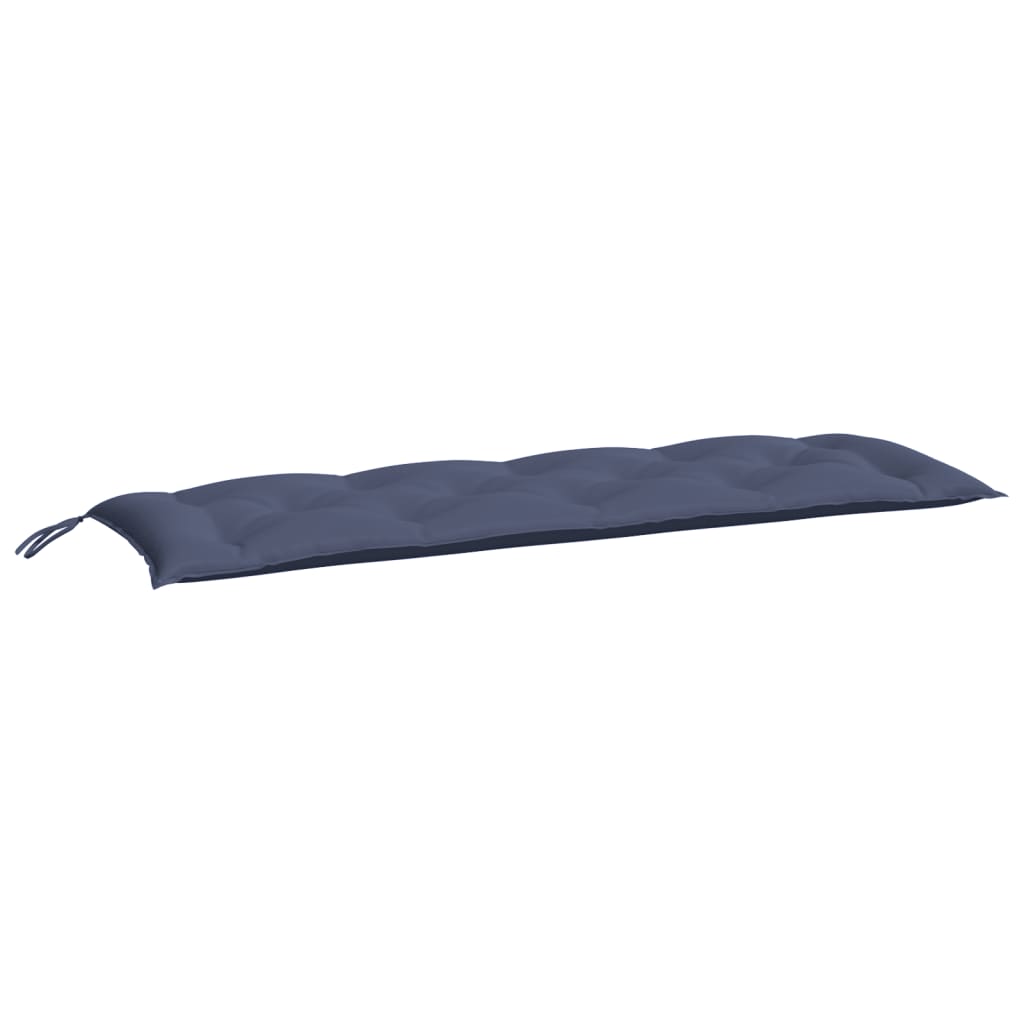 Garden Bench Cushions 2 pcs. Navy Blue 150x50x7 cm Oxford Fabric
