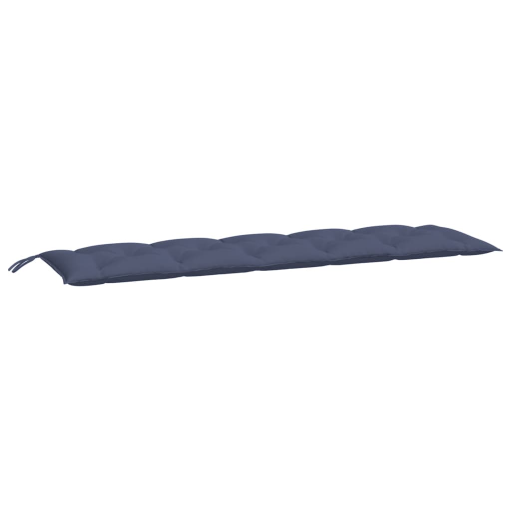 Garden Bench Cushions 2 pcs. Navy Blue 180x50x7 cm Oxford Fabric