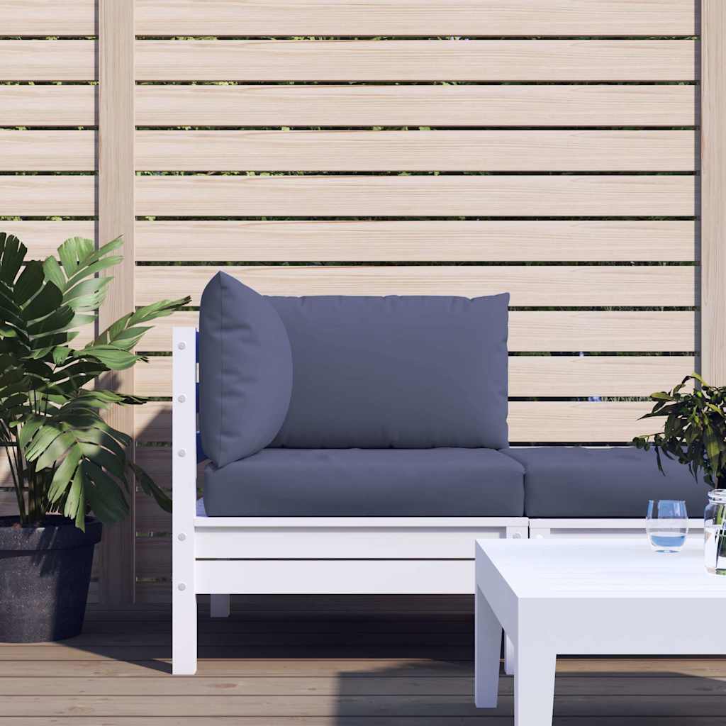 Coussins de palette 3 pcs Tissu Oxford bleu marine