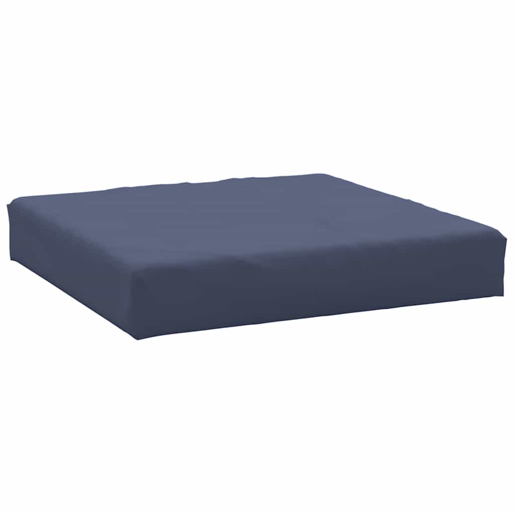 Coussin de palette bleu marine 60x60x9,5 cm Tissu Oxford