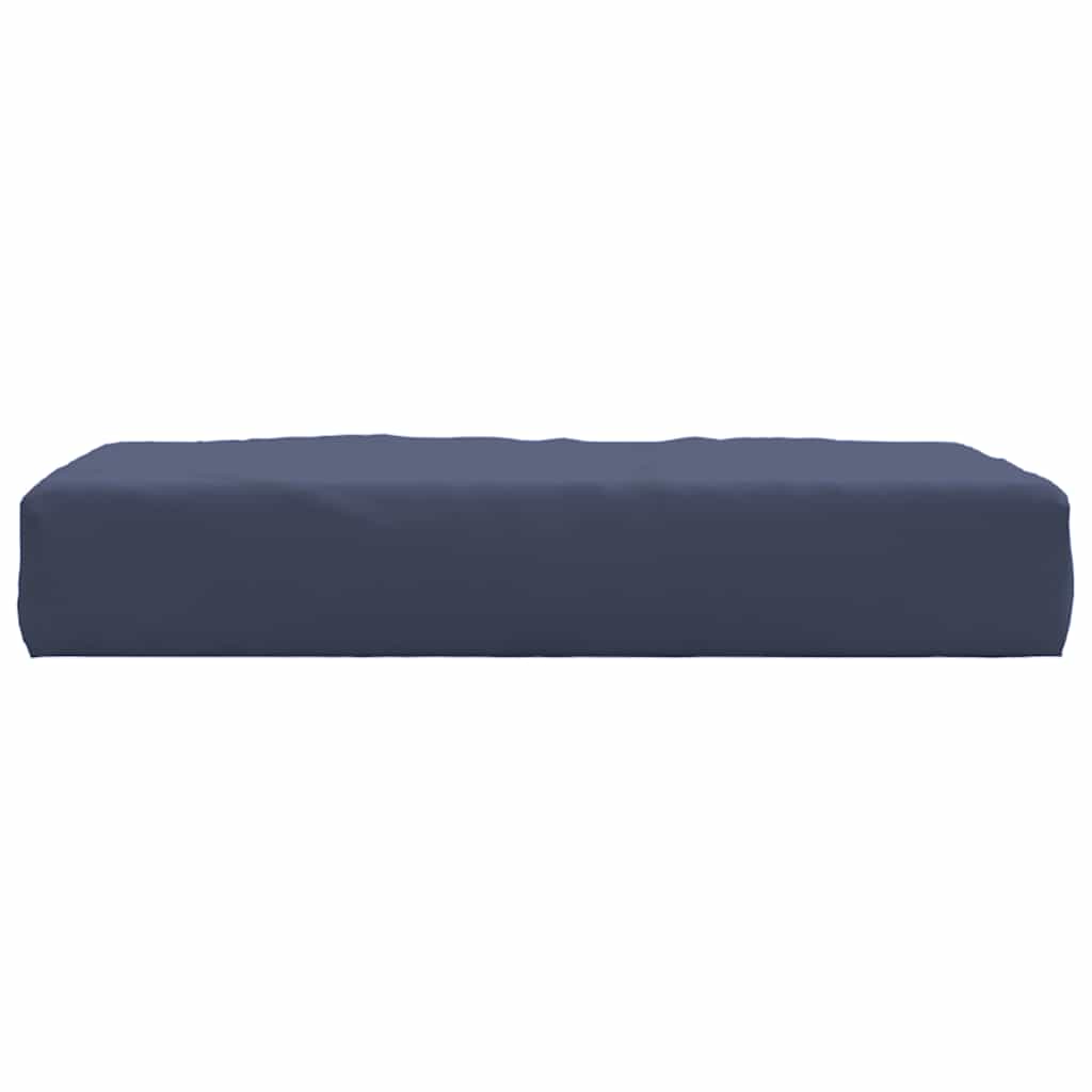 Coussin de palette bleu marine 60x60x9,5 cm Tissu Oxford