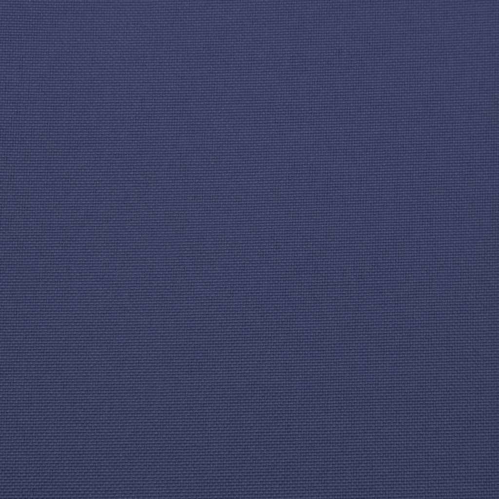 Coussin de palette bleu marine 60x60x9,5 cm Tissu Oxford