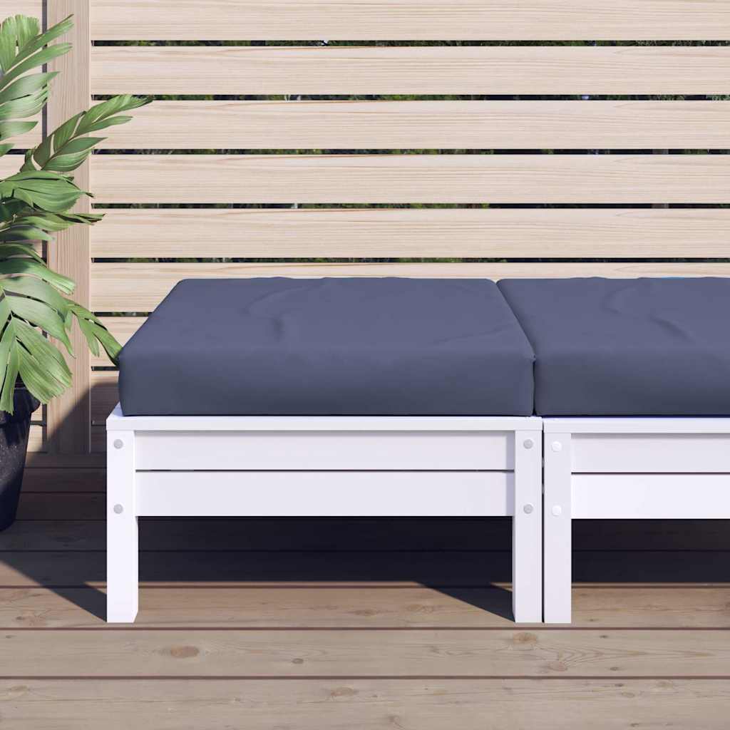 Coussin de palette bleu marine 60x60x9,5 cm Tissu Oxford