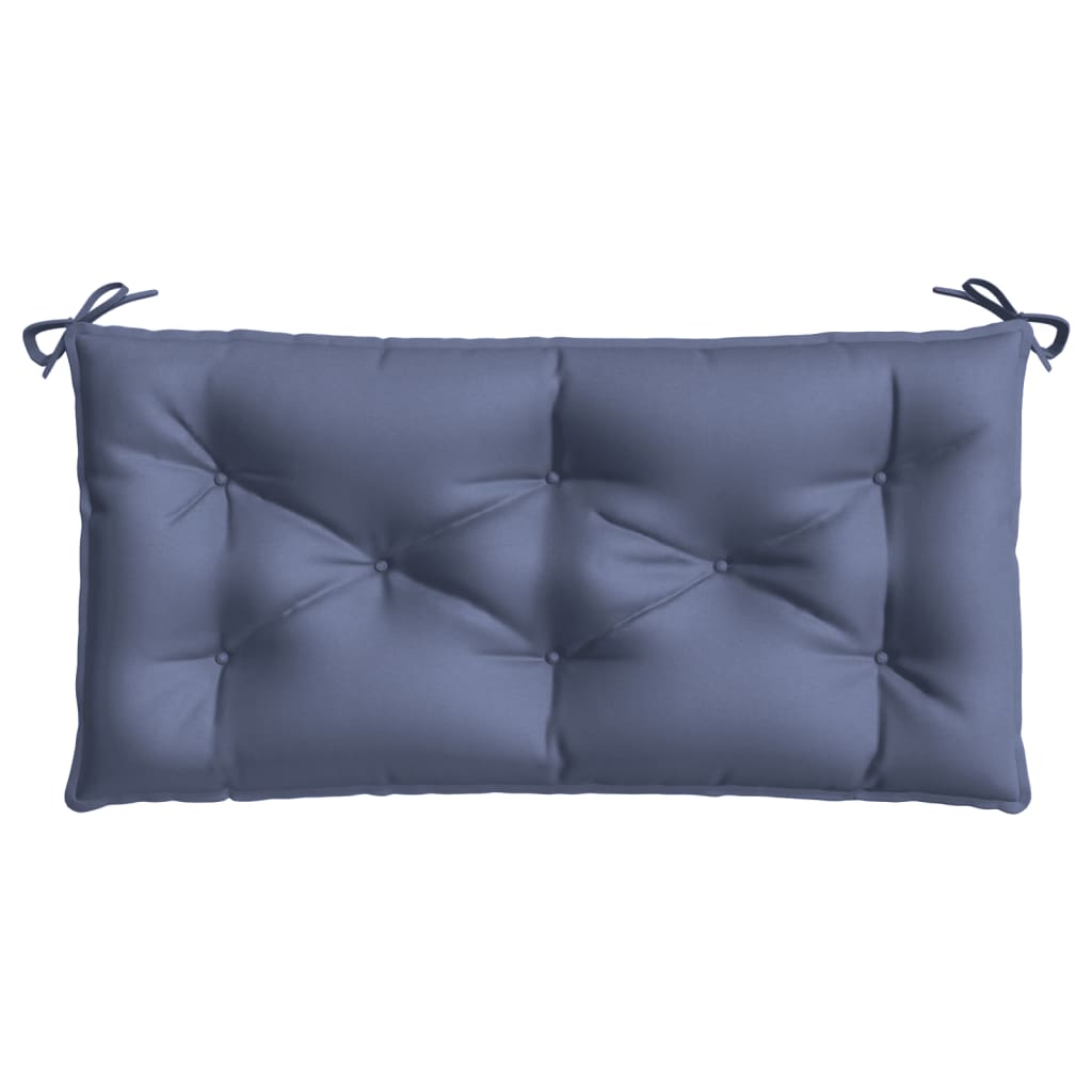 Garden Bench Cushion Navy Blue 110x50x7 cm Oxford Fabric
