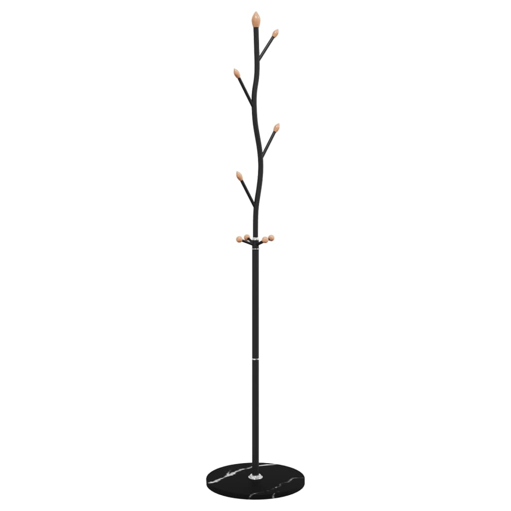 Clothes Rack Black 177 cm Powder-Coated Iron
