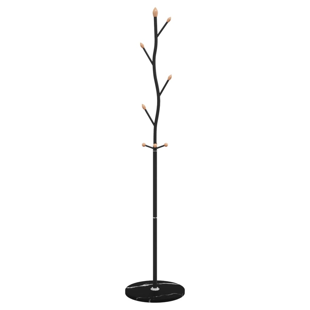 Clothes Rack Black 177 cm Powder-Coated Iron
