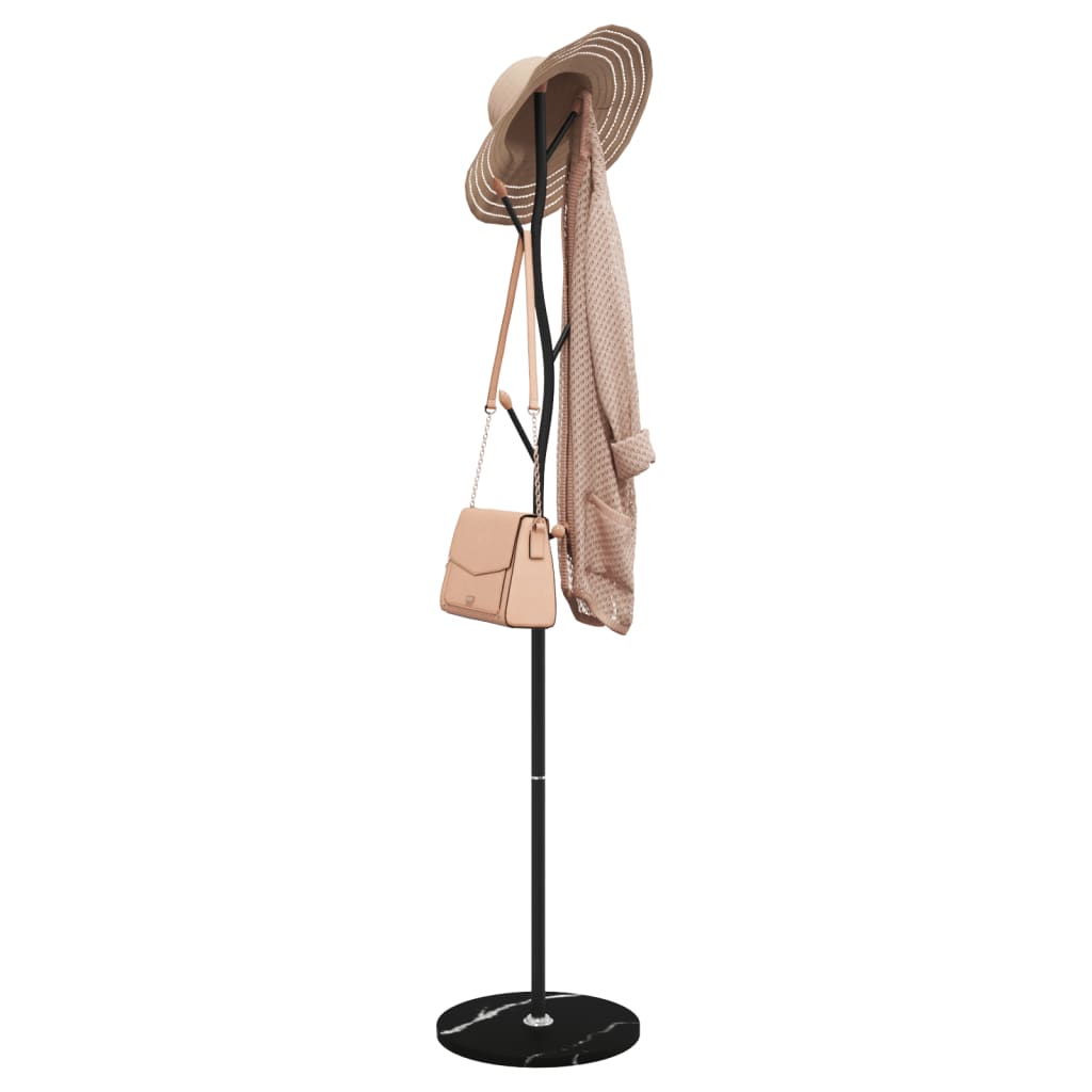 Clothes Rack Black 177 cm Powder-Coated Iron