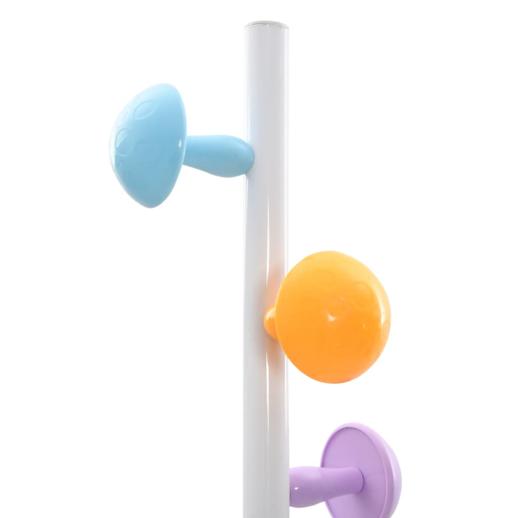 Clothes Rack White 172 cm Powder-Coated Iron