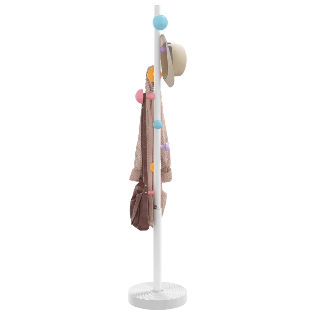 Clothes Rack White 172 cm Powder-Coated Iron