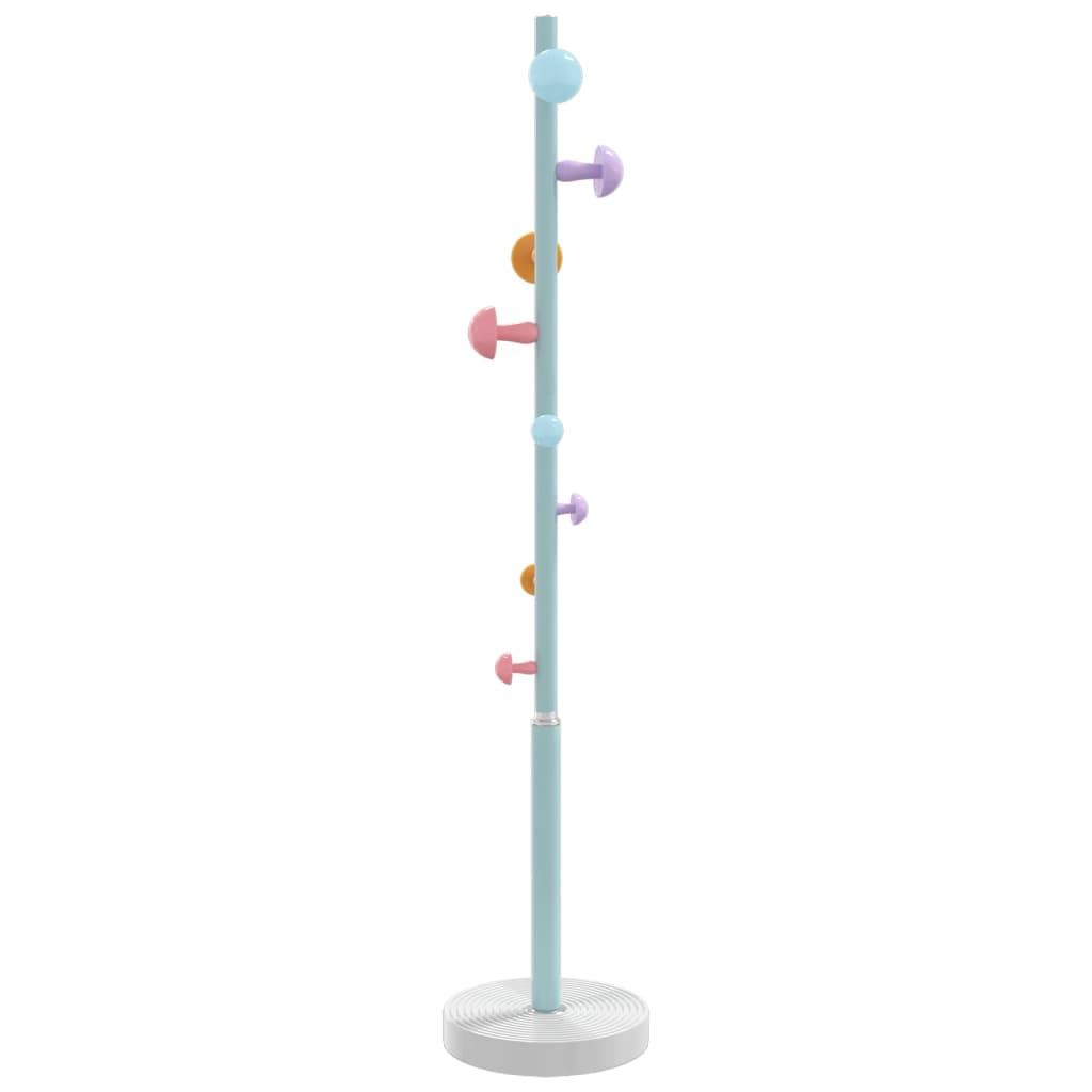 Coat Rack Blue 172 cm Powder-Coated Iron