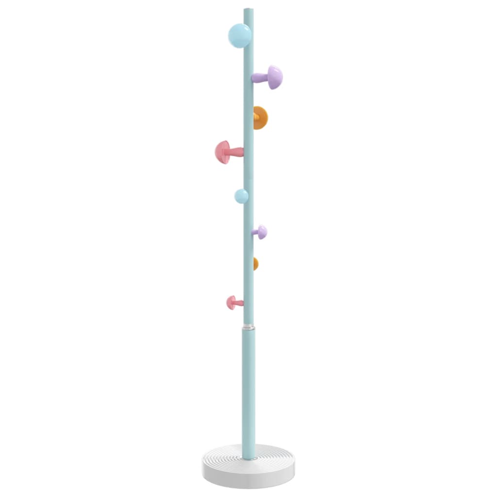 Coat Rack Blue 172 cm Powder-Coated Iron