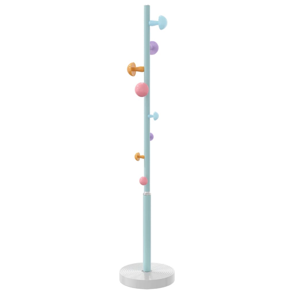 Coat Rack Blue 172 cm Powder-Coated Iron