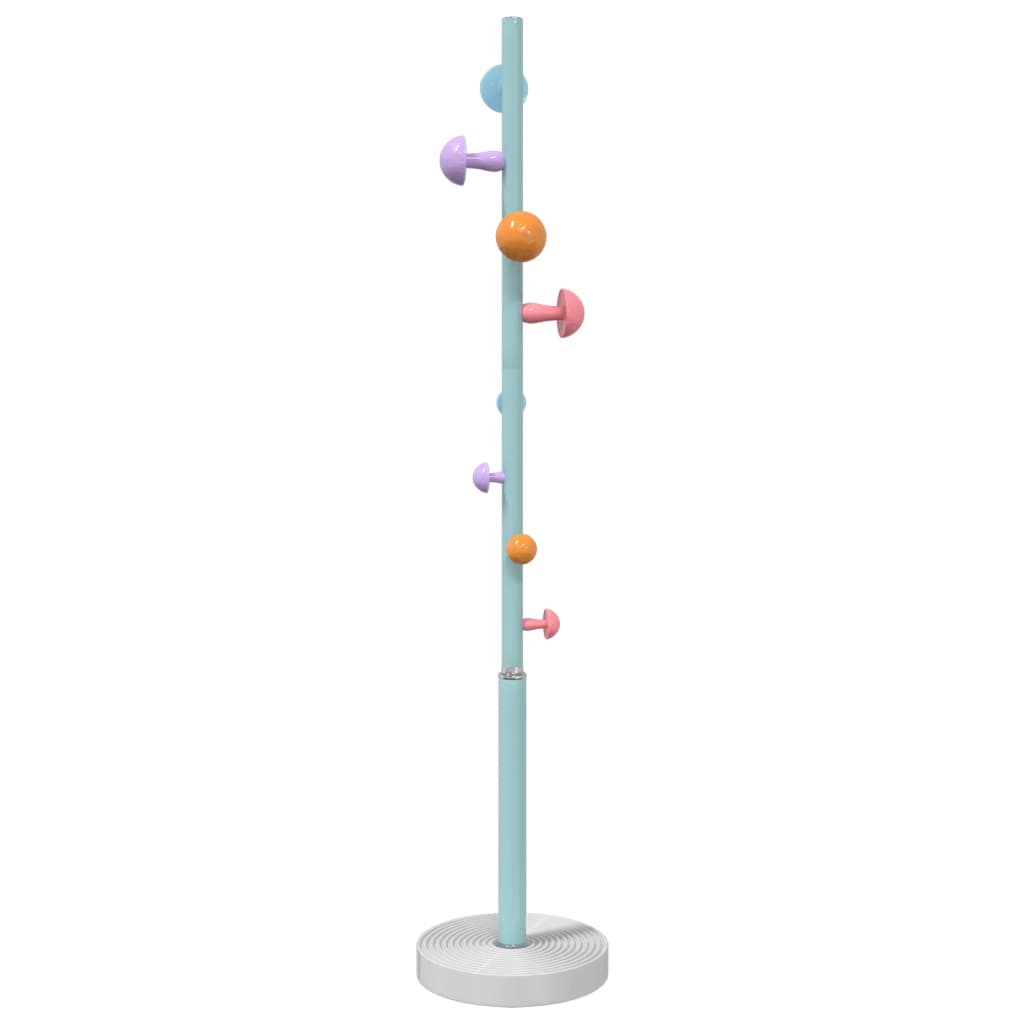 Coat Rack Blue 172 cm Powder-Coated Iron