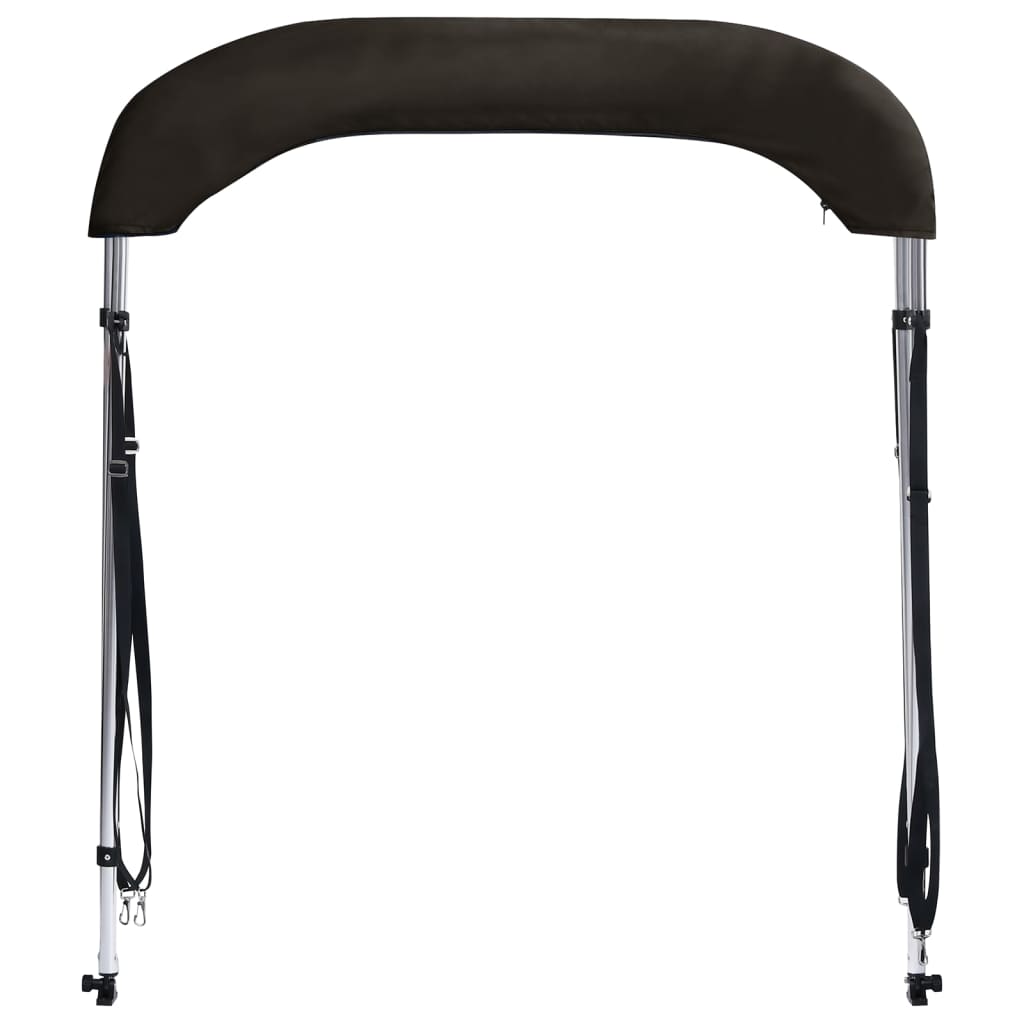 Bimini 2 arceaux noir 150x120x110 cm
