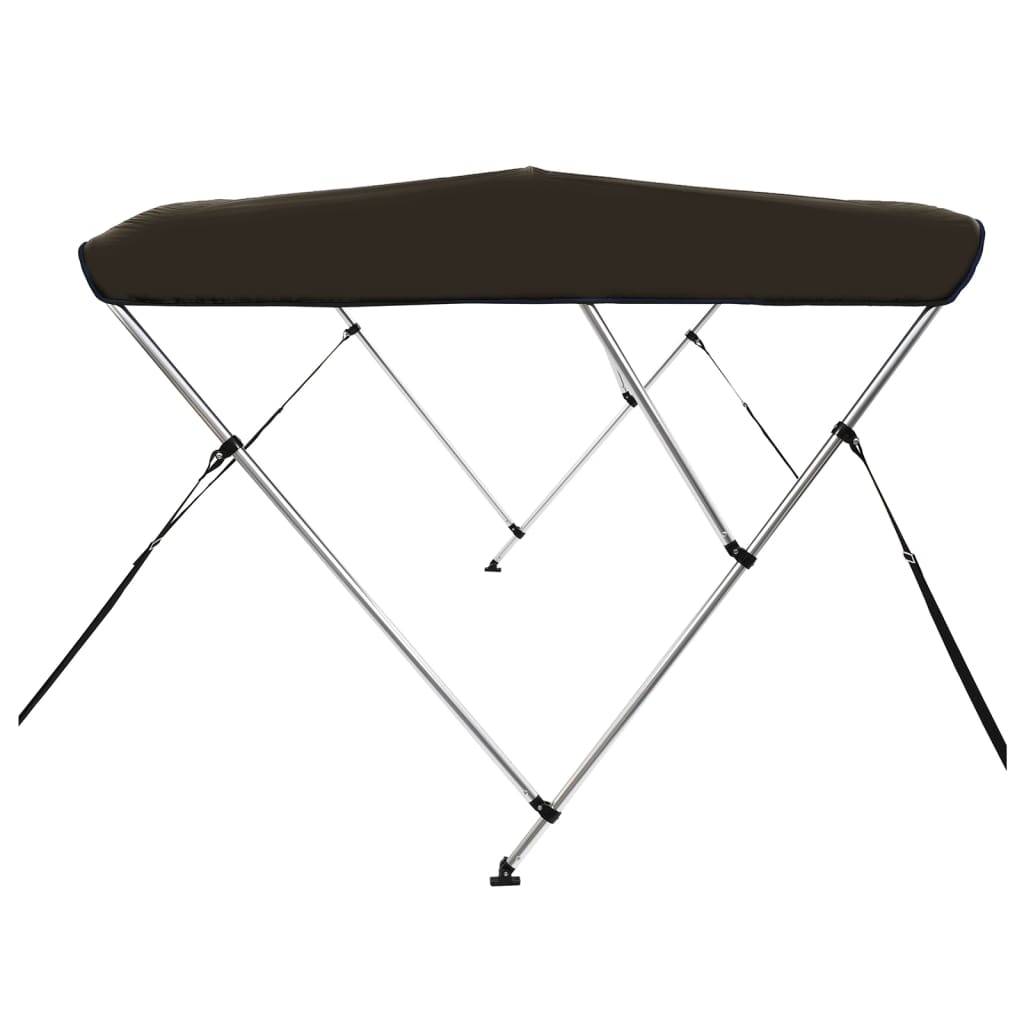 Bimini-Top 3 arceaux noir 183x140x137 cm