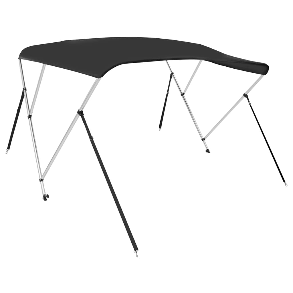 Bimini 3 arceaux Noir 183x160x137 cm