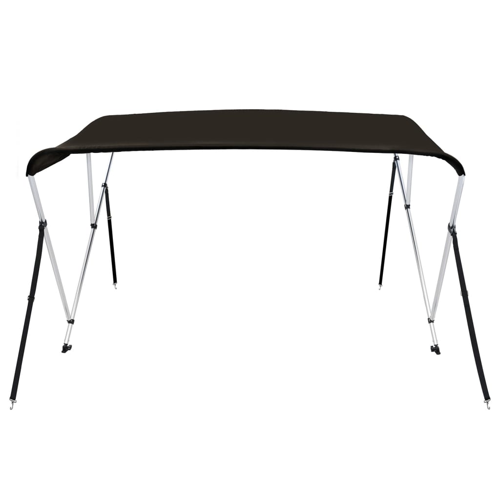 Bimini 3 arceaux Noir 183x160x137 cm