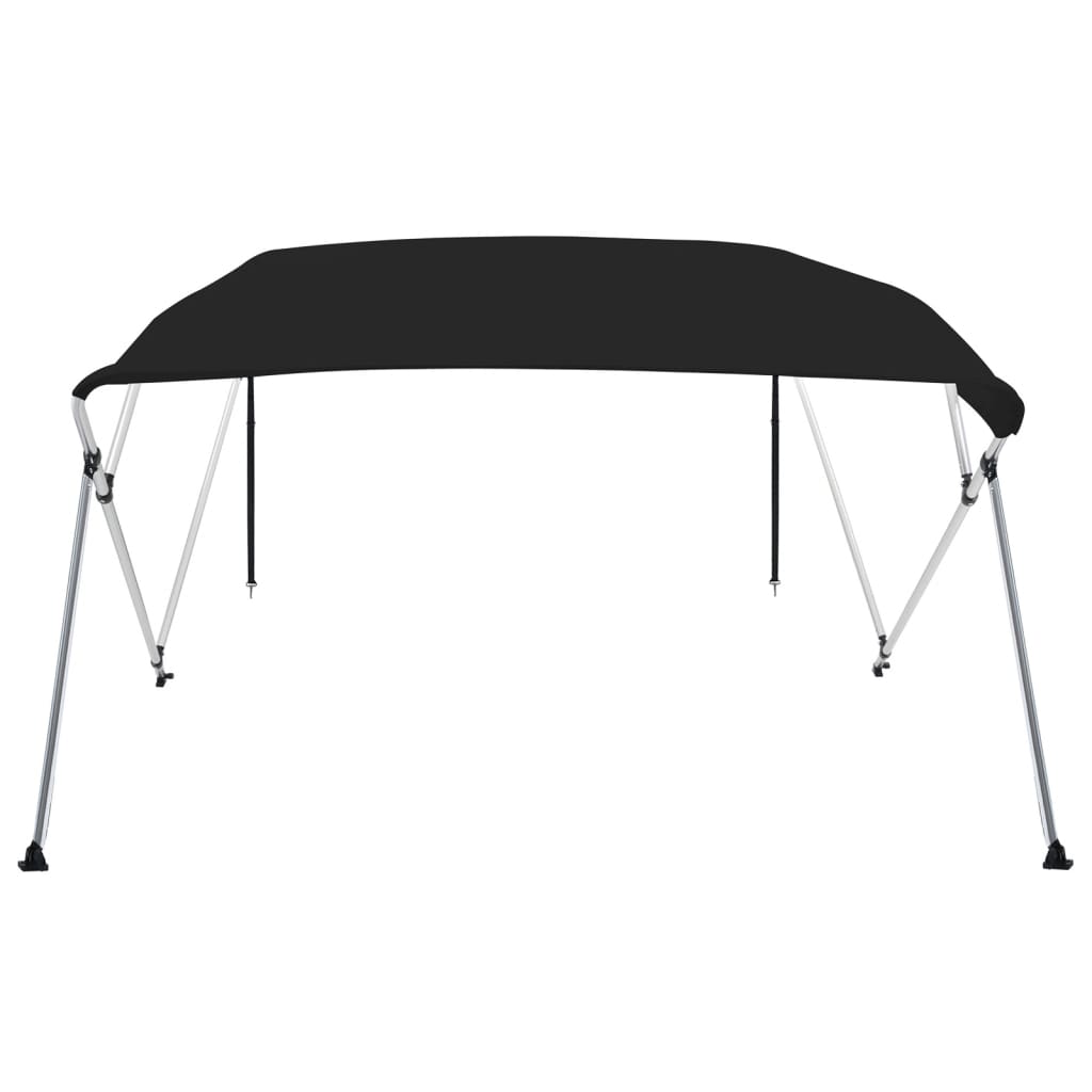 Bimini-top 4 arceaux noir 243x180x137 cm