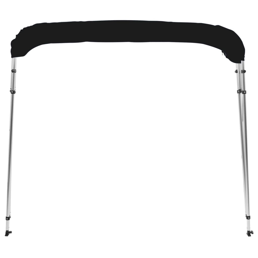 Bimini-top 4 arceaux noir 243x180x137 cm