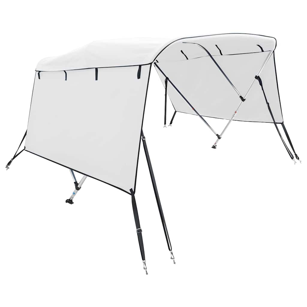 Taudeau 3 arceaux avec panneaux latéraux 183x(137-152)x137 cm