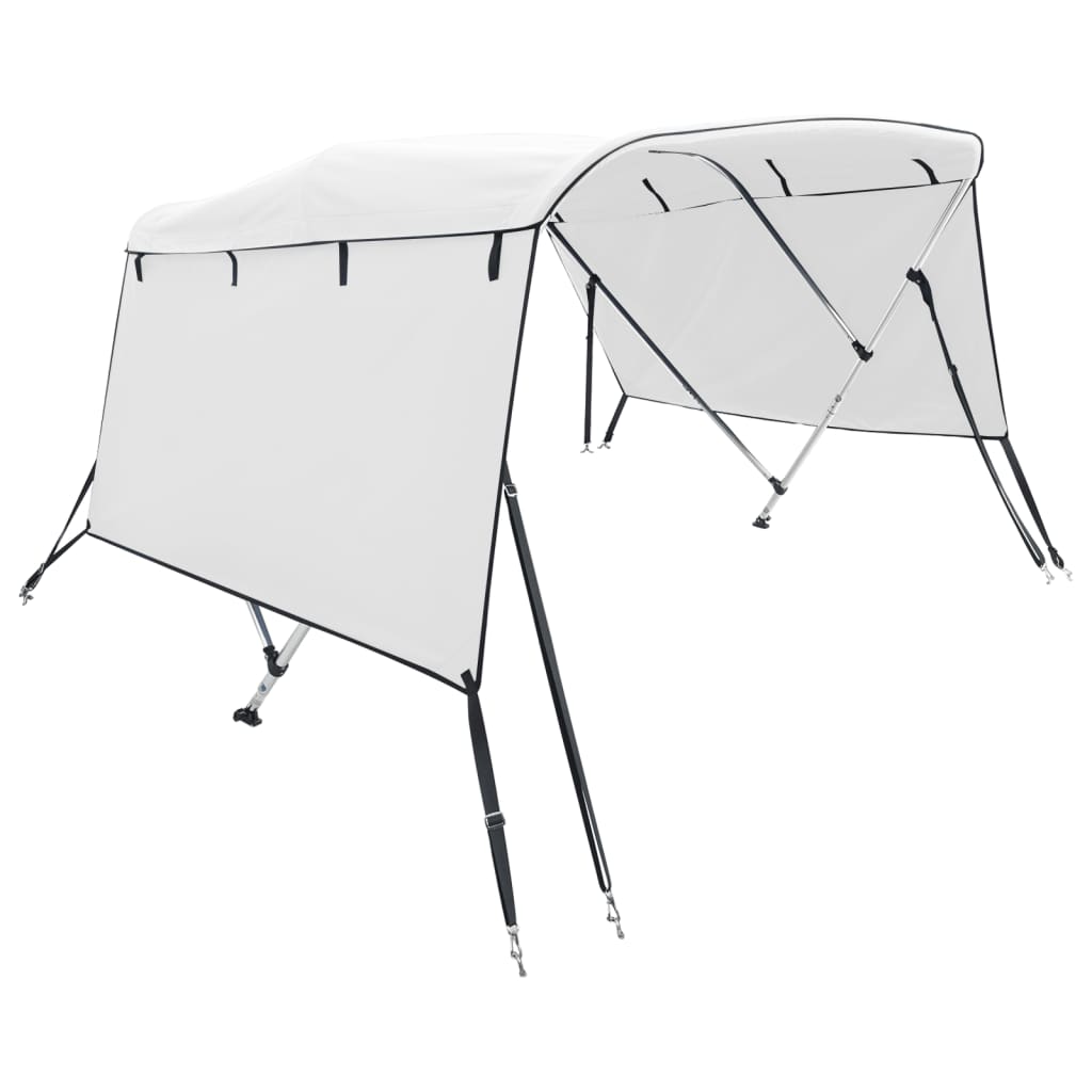 Bimini-Top 3 arceaux avec panneaux latéraux 183x(154-167)x137 cm