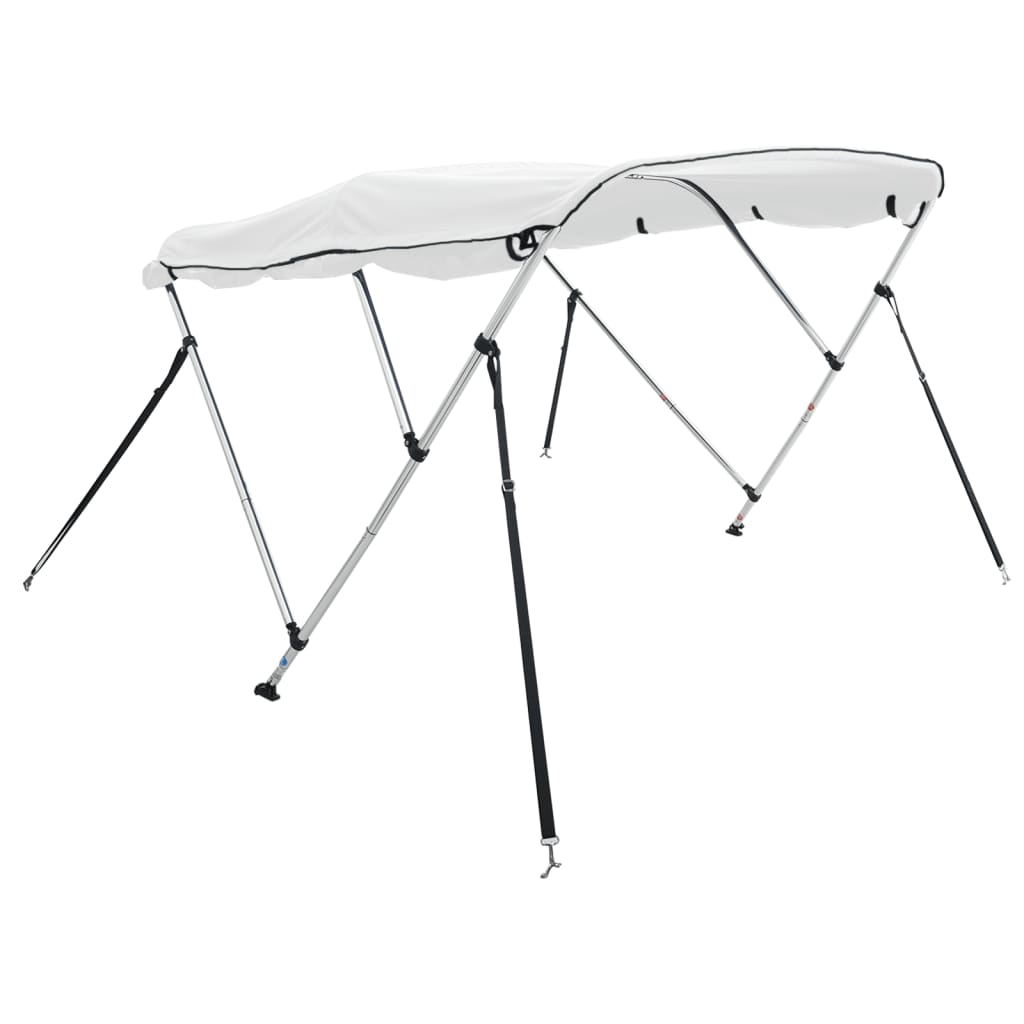 Bimini-Top 3 arceaux avec panneaux latéraux 183x(154-167)x137 cm