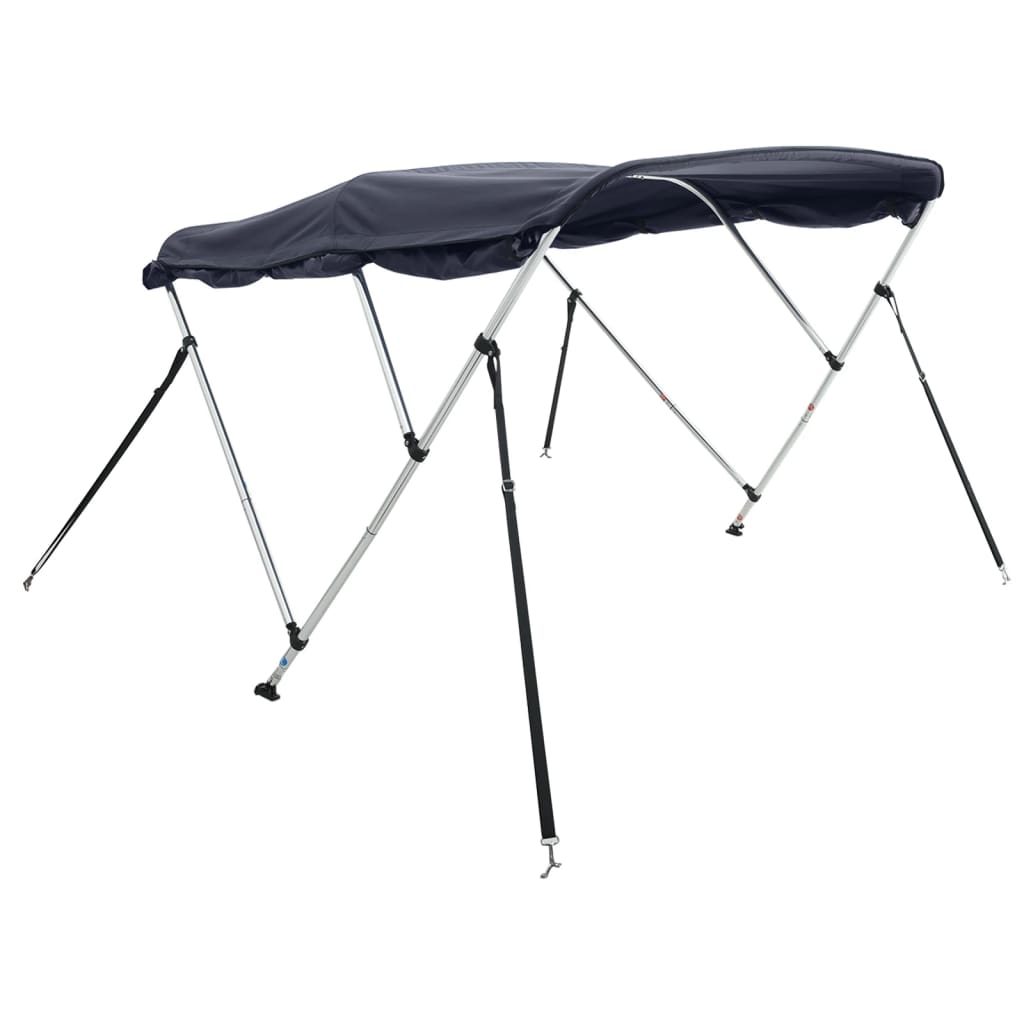 Bimini 3 arceaux avec panneaux latéraux 183x(170-182)x137 cm
