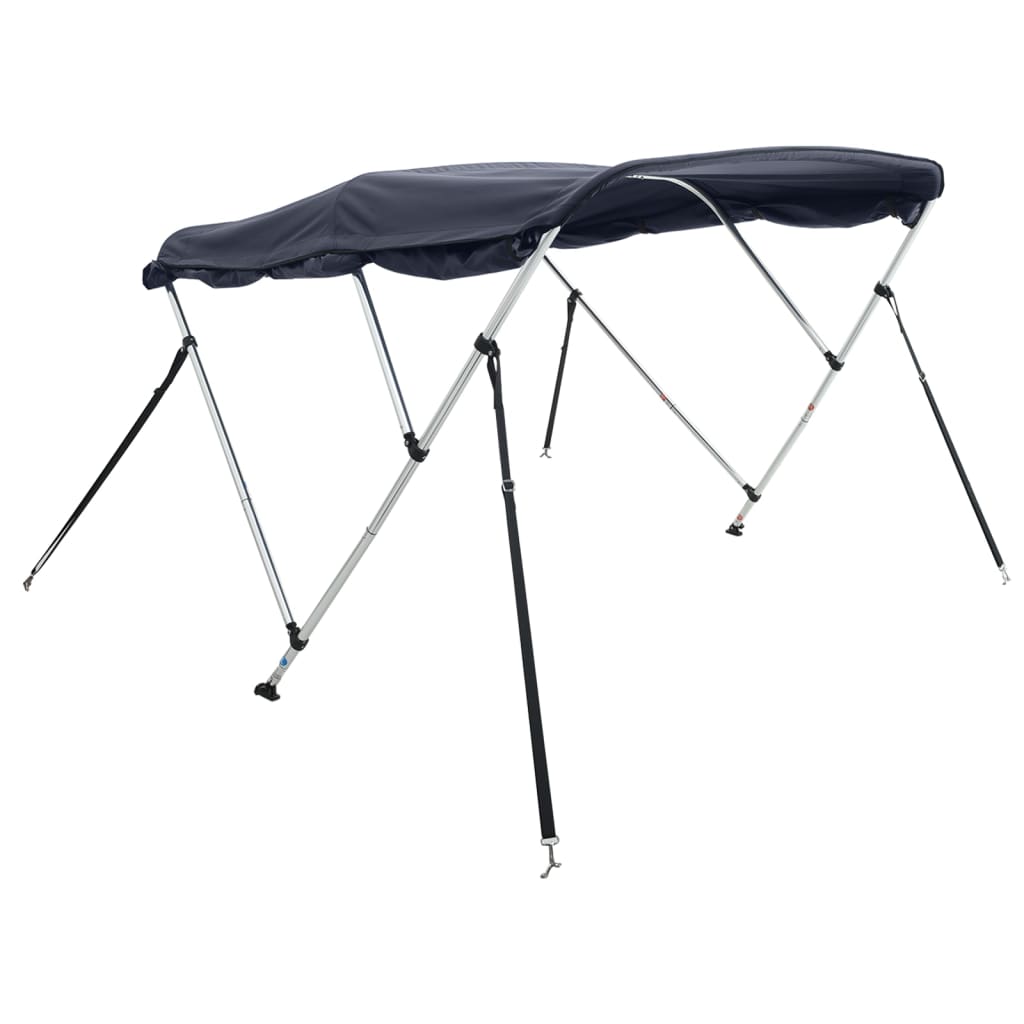 Bimini 3 arceaux avec panneaux latéraux 183x(185-198)x137 cm