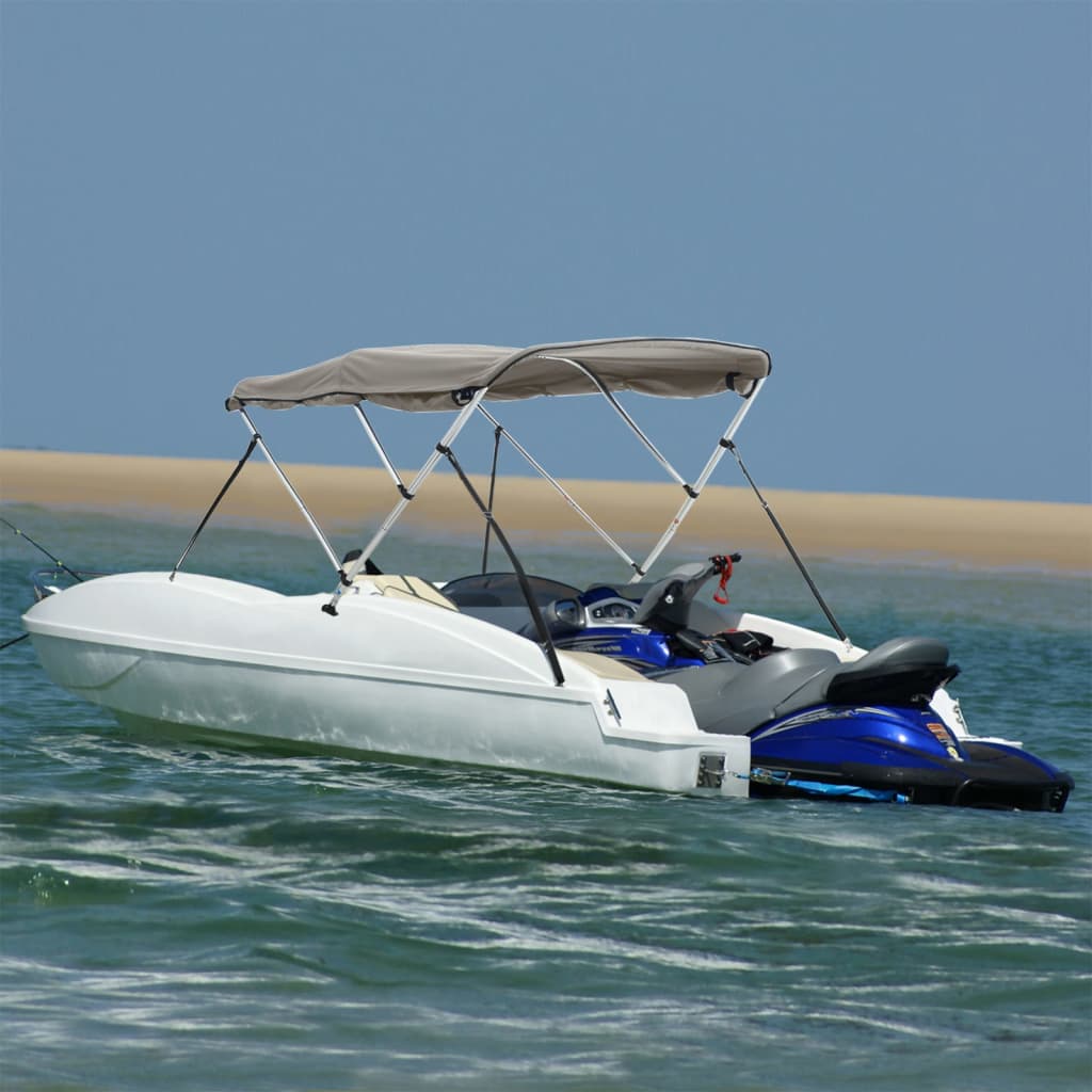 3-Bow Bimini-Top mit Seitenteilen 183x(137-152)x137 cm