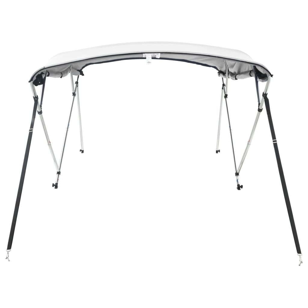 Capote de soleil 4 arceaux avec parois latérales 243x(170-182)x137 cm