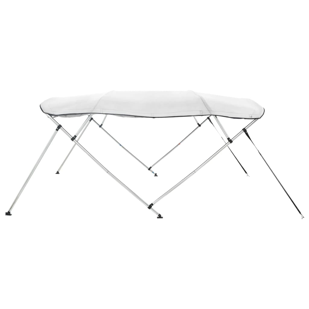 Capote de soleil 4 arceaux avec parois latérales 243x(170-182)x137 cm