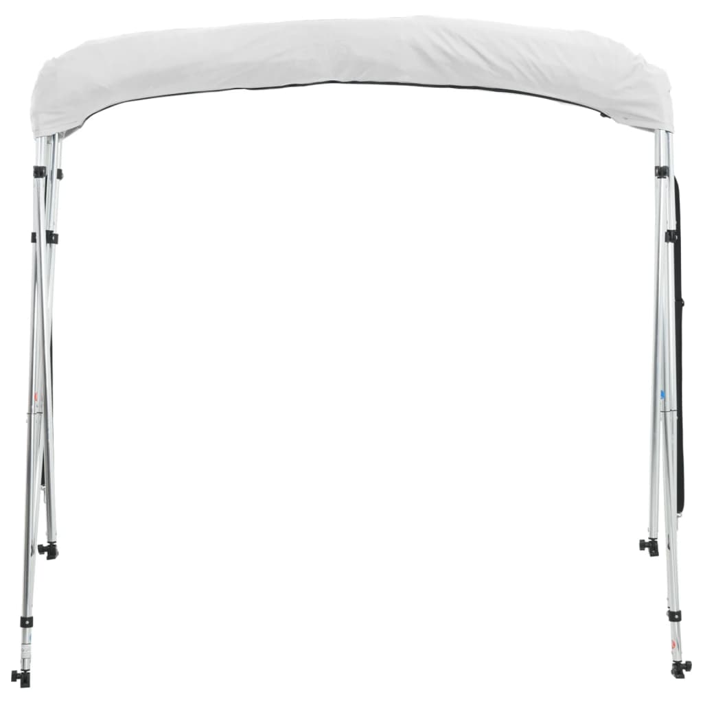4-Bow Bimini Top with Side Panels 243x(230-244)x137 cm