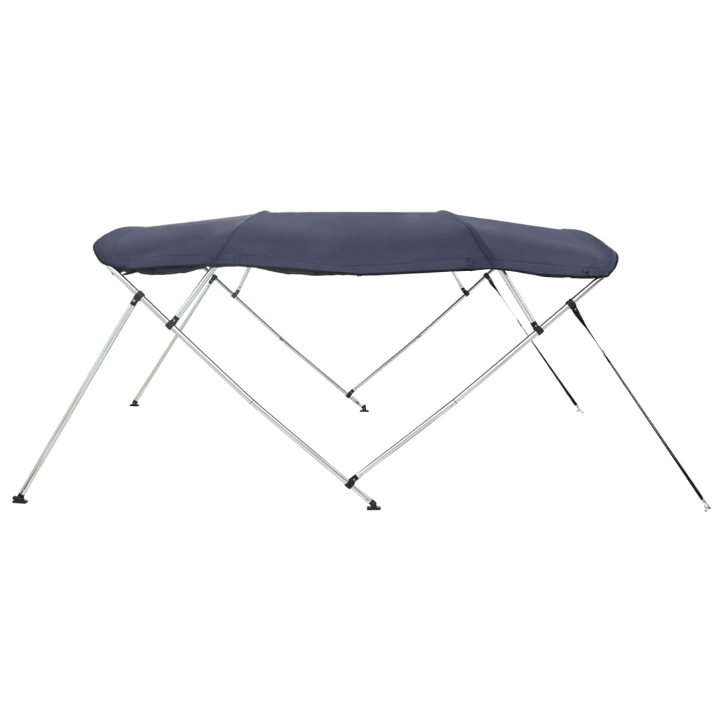 4-Bow Bimini-Top mit Seitenteilen 243x(185-198)x137 cm