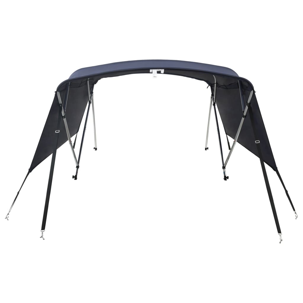 Capote Bimini 4 arceaux avec parois latérales 243x(230-244)x137 cm