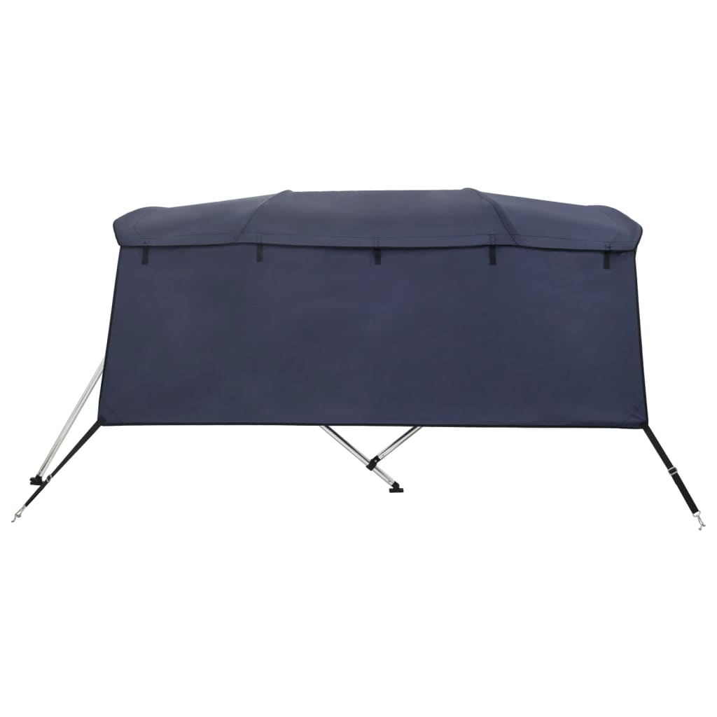 Capote Bimini 4 arceaux avec parois latérales 243x(230-244)x137 cm