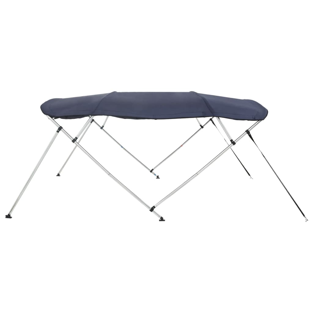 Capote Bimini 4 arceaux avec parois latérales 243x(230-244)x137 cm