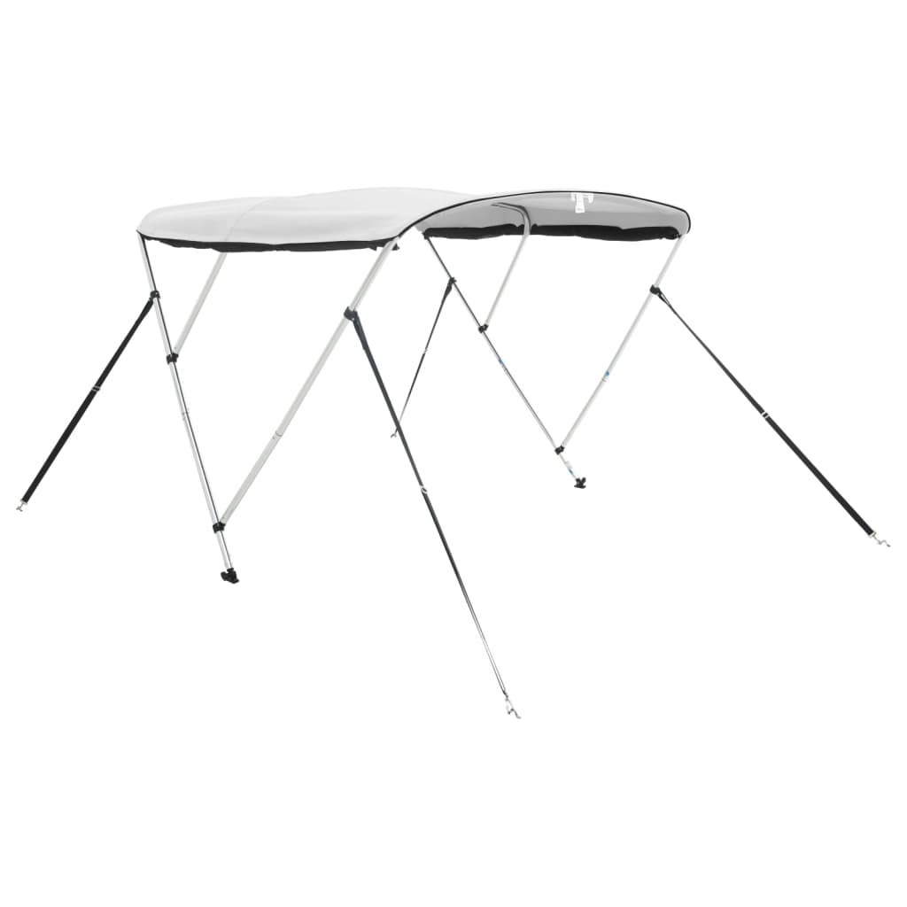 Bimini 3 arceaux avec panneaux latéraux en maille 183x(170-182)x137 cm
