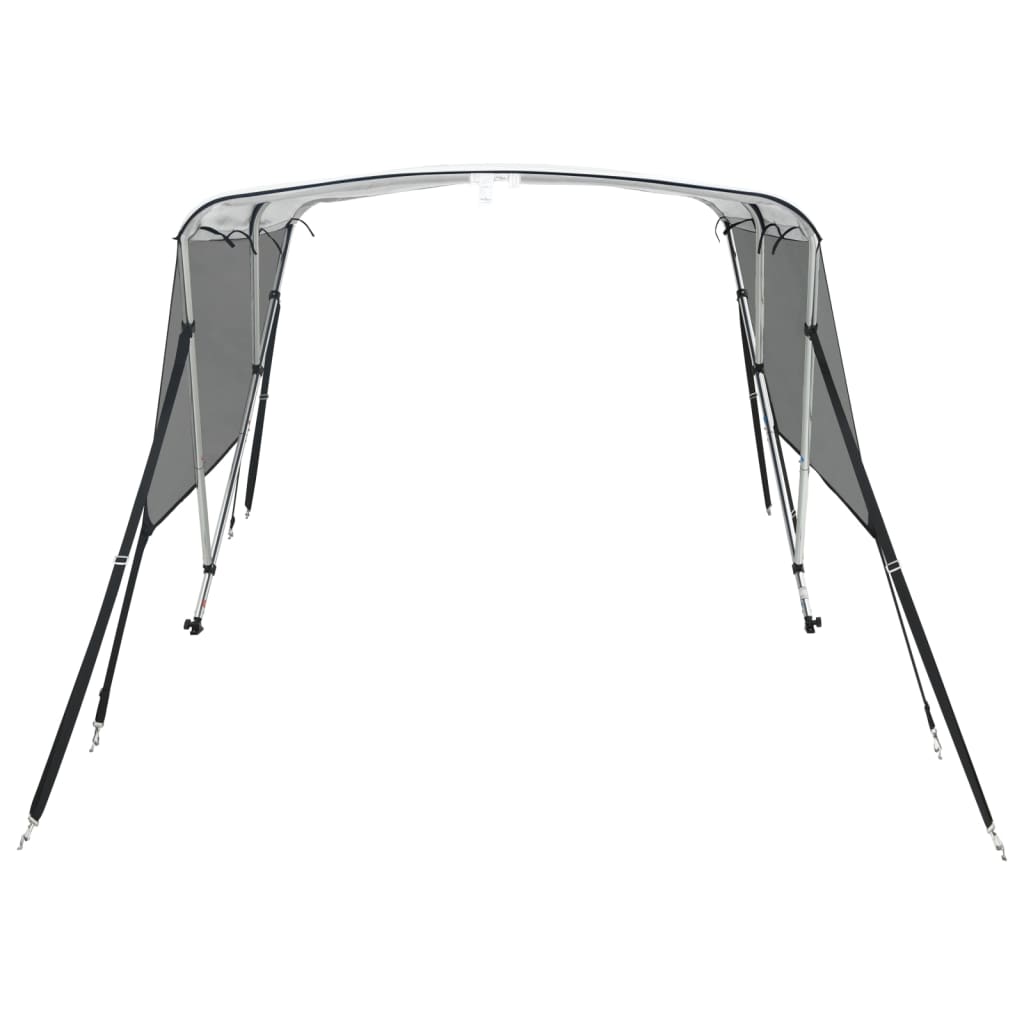 Bimini 3 arceaux avec panneaux latéraux en maille 183x(170-182)x137 cm
