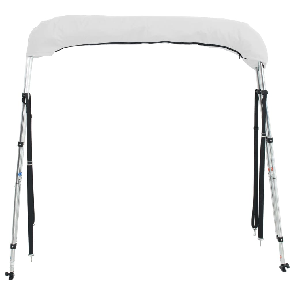 Bimini 3 arceaux avec panneaux latéraux en maille 183x(170-182)x137 cm